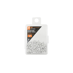 Zestaw nitów stalowych, kulistych, (3x16mm), DIN660, (100 szt.), Teger-347908397