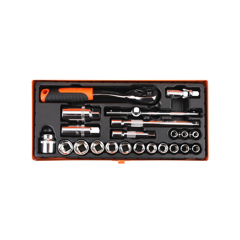 Zestaw kluczy nasadowych 3/8" (22 el) / TEGER-347901222