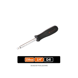 Pokrętło do nasadek wkrętakowe 1/4" 150 mm / TEGER-347901163