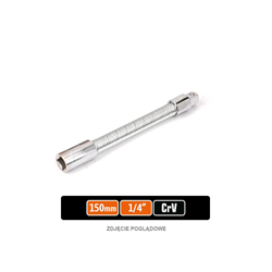 Przedłużka do nasadek 1/4" giętka 150 mm / TEGER-347901195