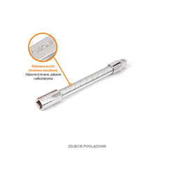 Przedłużka do nasadek 1/4" giętka 150 mm / TEGER-347901196
