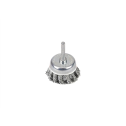 Szczotka doczołowa z trzpieniem - drut skręcany FI 6/50 mm / TEGER-347472547
