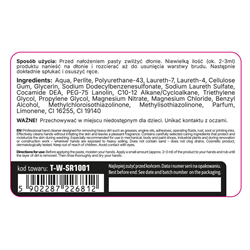 Pasta do mycia silnie zabrudzonych rąk 500ml TEGER-347894294