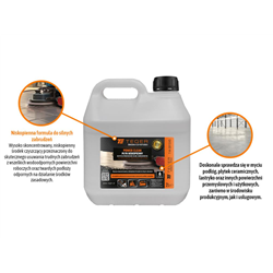 Płyn niskopienny do mycia powierzchni silnie zabrudzonych POWER CLEANING, 2l, Teger-347908876