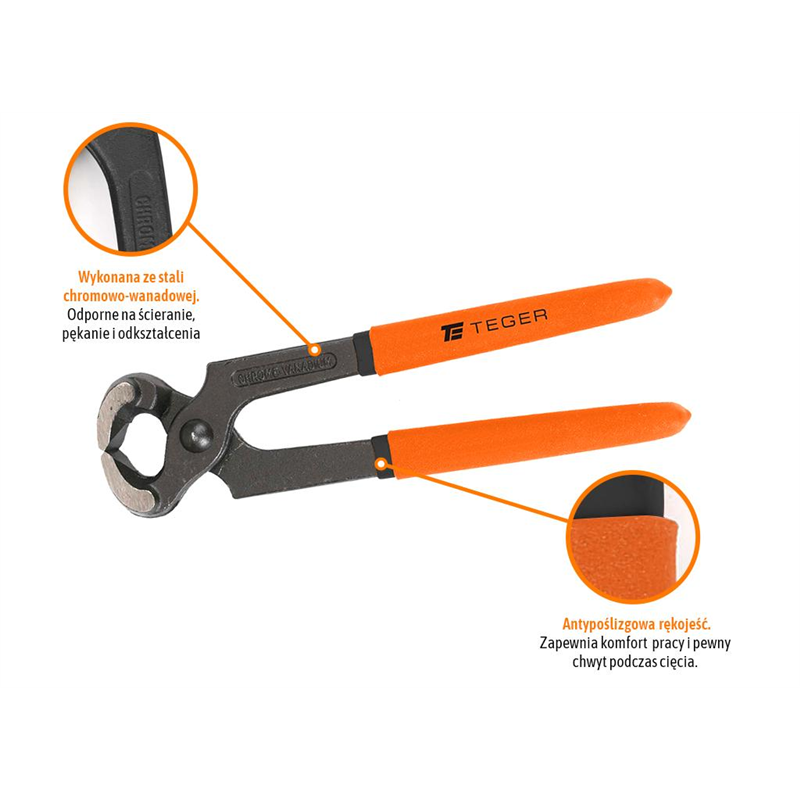 Obcęgi 200 mm / TEGER-347474694
