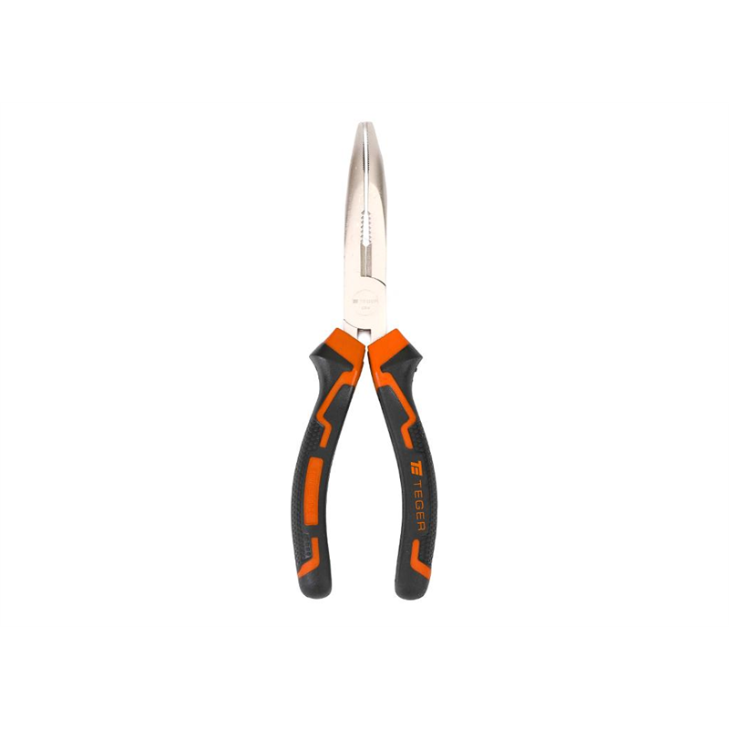 Szczypce wydłużone  - odgięte 200 mm / TEGER-347474678