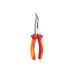Szczypce wydłużone  - odgięte izolowane VDE 160 mm / TEGER-347474681