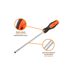 Wkrętak płaski SL 8.0x200mm / TEGER-347902501