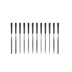 Zestaw pilników igłowych, 140mm 12 szt, Teger-347479604