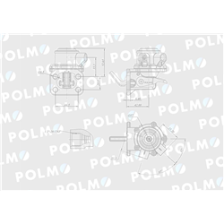 Pompa zasilająca 3639696M91 POLMO-347880375