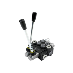 Rozdzielacz hydrauliczny 2-sekcyjny 40L z zatrzaskami VOIMA-347474316