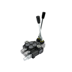 Rozdzielacz hydrauliczny 2-sekcyjny 40L z zatrzaskami VOIMA-347474317
