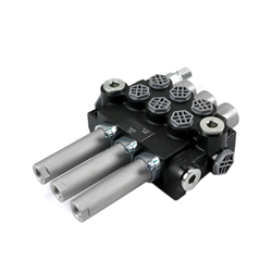 Rozdzielacz hydrauliczny 3-sekcyjny 40L sterowany na linkę  VOIMA-347902692