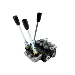 Rozdzielacz hydrauliczny 3-sekcyjny 40L z zatrzaskami VOIMA-347902688
