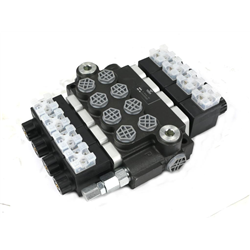 Rozdzielacz hydrauliczny 4-sekcyjny sterowany elektrycznie 12V 40L VOIMA-347904198