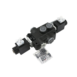 Rozdzielacz hydrauliczny 1-sekcyjny sterowany elektrycznie 12V 80L VOIMA-347904214