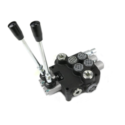 Rozdzielacz hydrauliczny 2-sekcyjny 80L z zatrzaskami VOIMA-347475848