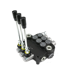 Rozdzielacz hydrauliczny 3-sekcyjny 80L z zatrzaskami VOIMA-347904225