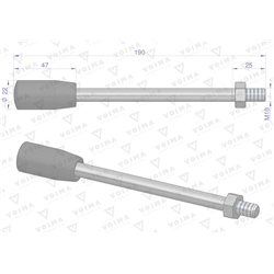 Dźwignia do rozdzielacza hydraulicznego 80L VOIMA-347904152