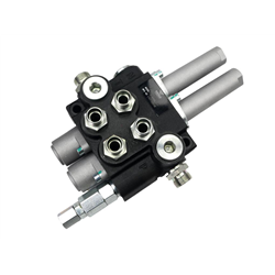 Zestaw - rozdzielacz hydrauliczny 2-sekcyjny na linki + elementy złączne  VOIMA-347478982