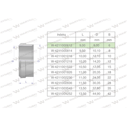 Pierścień zacinający hydrauliczny (DPR06L/S) 06L/06S Waryński ( sprzedawane po 20 )-347888767
