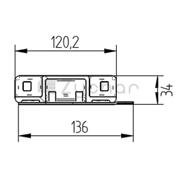 Kłonica ogonowa Solidmaster 802H-400mm r - 11036458-347750308