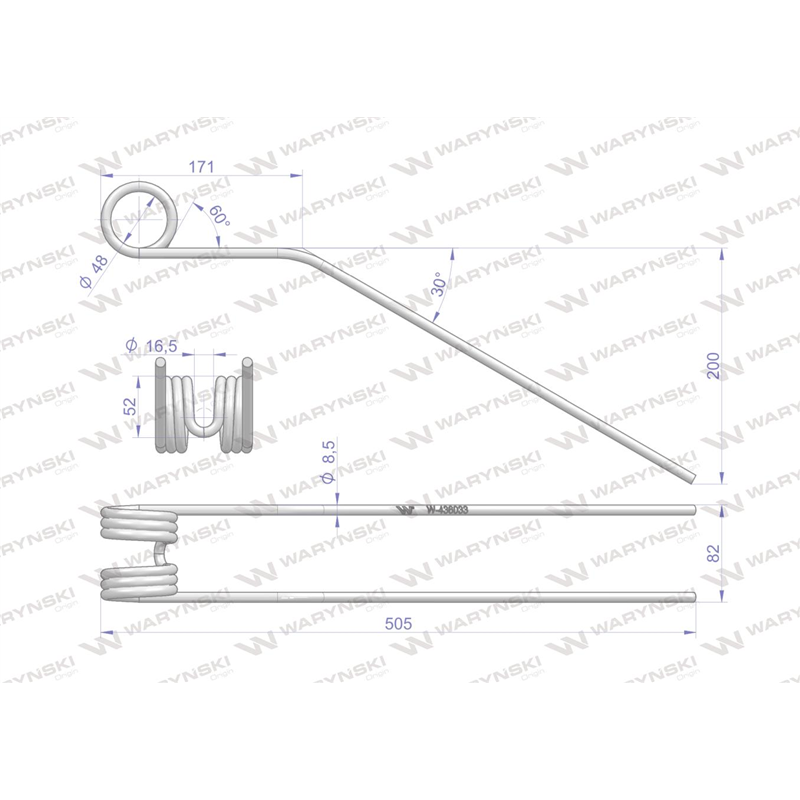Palec zgrabiarka zastosowanie Pottinger WARYŃSKI-347877648