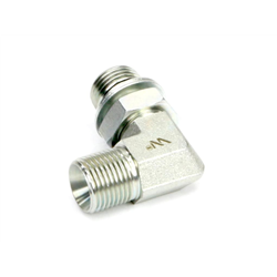 Kolanko hydrauliczne nastawne calowe BB 1/4" x 1/4" BSP z regulacją Waryński-347462211