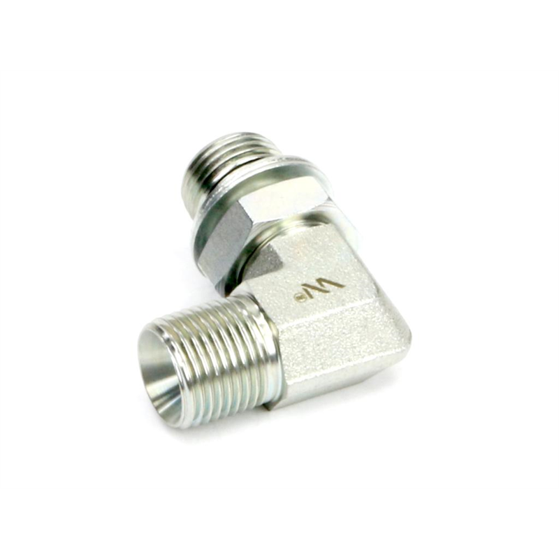 Kolanko hydrauliczne nastawne calowe BB 1/4" x 1/4" BSP z regulacją Waryński-347462211