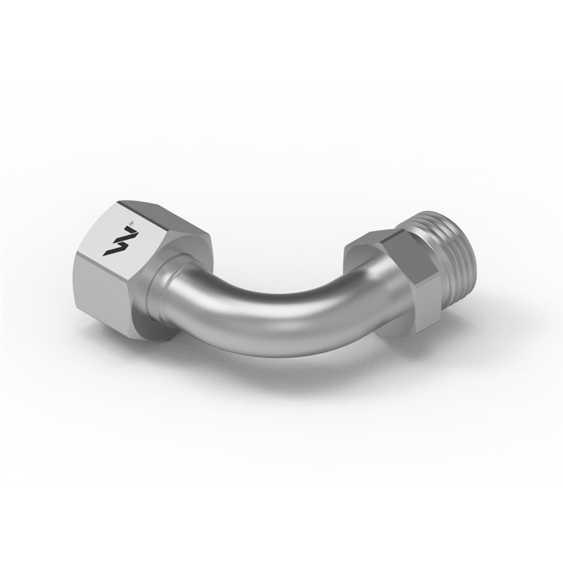 Kolanko hydrauliczne metryczne łukowe AB M18x1.5 12L (XEVW) Waryński ( sprzedawane po 10 )-347473817