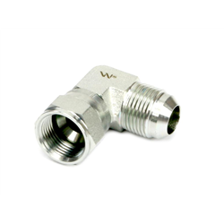 Kolanko hydrauliczne calowe AB 7/16" UNF (JIC) Waryński-347460979