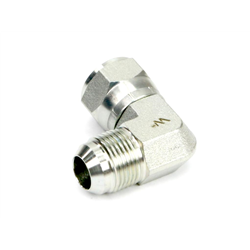 Kolanko hydrauliczne calowe AB 3/4" UNF (JIC) Waryński-347460998