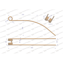 Palec zgrabiarka zastosowanie Niemeyer WARYŃSKI W-600014-347877465