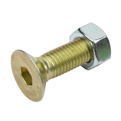 Śruba kpl., M12x40 - imbus klasa 10,9 DIN7991, (sprzedawane po 25), Waryński-347908166