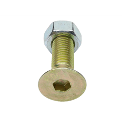 Śruba kpl., M12x40 - imbus klasa 10,9 DIN7991, (sprzedawane po 25), Waryński-347908167