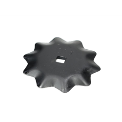 Nóż paszowozu okrągły (gwiazdka) 96x5 mm zastosowanie do Luclar Waryński (sprzedawana po 10)-347899907