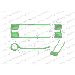 Palec podbieracza zastosowanie Claas 9182380 Waryński-347464821