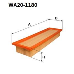 Wkład filtra powietrza WA20-1180 Sędziszów-347441812
