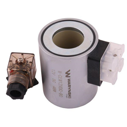 Cewka dzielnika elektrozaworu W-E12DVS6/2-80L. W-E12DVS3/2-80L  12V DC 48W Waryński-347453606