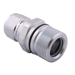 Szybkozłącze hydrauliczne skręcane gniazdo G1/2"BSP gwint wewnętrzny 300bar Waryński-347879204
