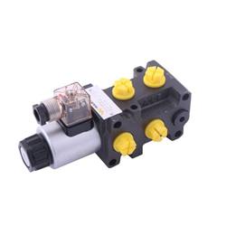 Dzielnik, zawór, elektrozawór kierunkowy elektromagnetyczny kontroli W-E38DVS6/2 (DVS6/50 L/MIN) G3/8" 50L Waryński-347449012