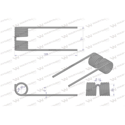 Palec podbieracza zastosowanie John Deere E79475 Waryński-347452160