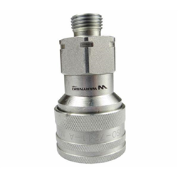 Szybkozłącze hydrauliczne gniazdo M16x1.5 gwint zewnętrzny EURO (9100816G) (ISO 7241-A) Waryński-347875358
