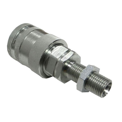Szybkozłącze hydrauliczne gniazdo long M16x1.5 gwint zewnętrzny EURO PUSH-PULL (9100816GL) (ISO 7241-A) Waryński-347875887