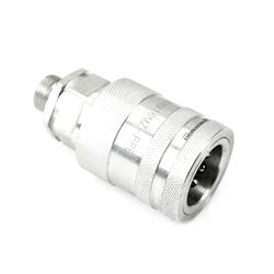 Szybkozłącze hydrauliczne gniazdo M16x1.5 gwint zewnętrzny EURO PUSH-PULL (ISO 7241-A) z eliminatorem ciśnienia Waryński-3478950