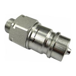 Szybkozłącze hydrauliczne wtyczka M16x1.5 gwint zewnętrzny EURO (9100816W) (ISO 7241-A) Waryński (opakowanie 10szt)-347910764