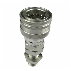 Szybkozłącze hydrauliczne gniazdo long M18x1.5 gwint zewnętrzny EURO (9100818GL) (ISO 7241-A) Waryński-347446900