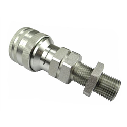 Szybkozłącze hydrauliczne gniazdo long M18x1.5 gwint zewnętrzny EURO (9100818GL) (ISO 7241-A) Waryński (opakowanie 50szt)-347910