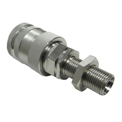 Szybkozłącze hydrauliczne gniazdo long M18x1.5 gwint zewnętrzny EURO PUSH-PULL (9100818GL) (ISO 7241-A) Waryński-347875895