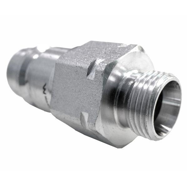 Szybkozłącze hydrauliczne wtyczka M18x1.5 gwint zewnętrzny EURO (9100818W) (ISO 7241-A) Waryński-347875264